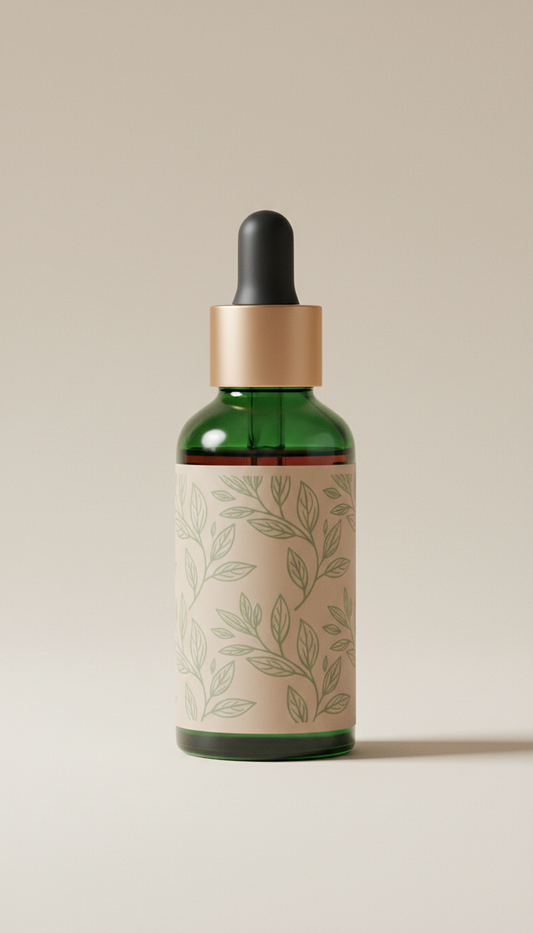 Sérum facial curado de lujo