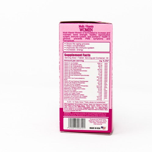 VITOTAL MULTI VITAMINA MUJER