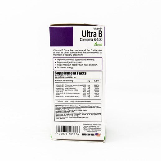 VITOTAL ULTRA B-100 COMPLEX
