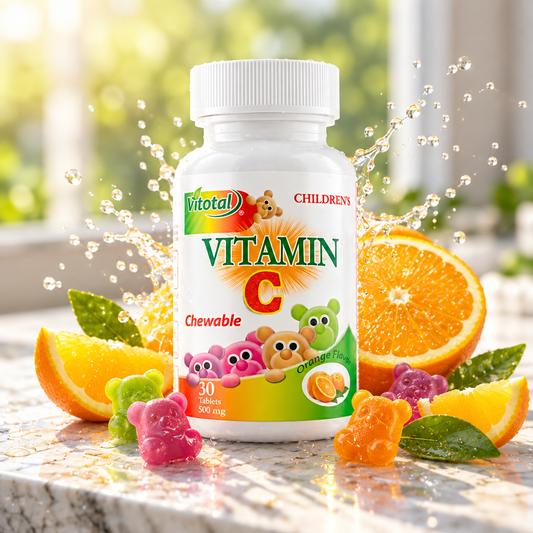 VITOTAL VITAMINA C TABLETAS MASTICABLES NIÑOS